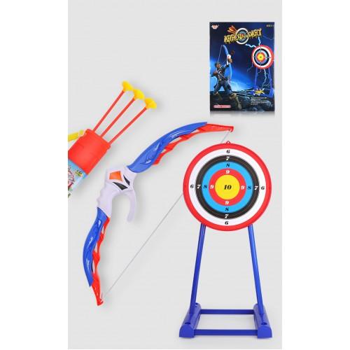 Kids Toy Archery Bow and Arrow Set with Target and Stand - Toytexx Kids Toy Archery Bow and Arrow Set with Target and Stand - Toytexx